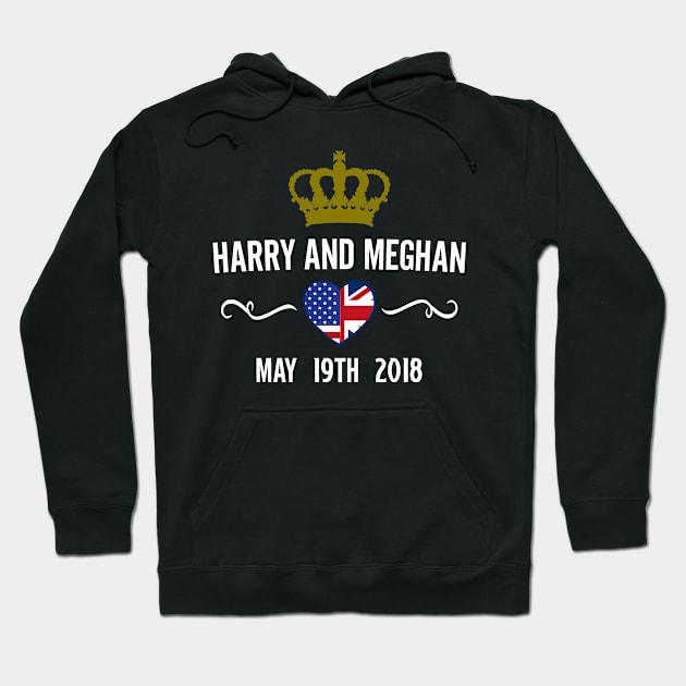 Harry and Meghan Royal Wedding Hoodie by swiftscuba